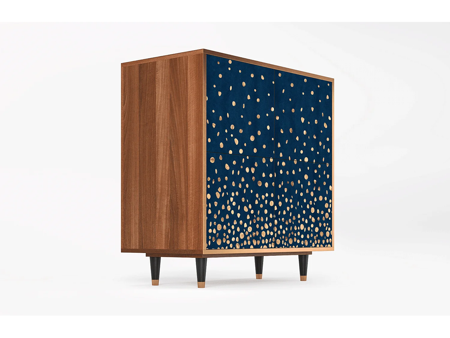 Dressoir - 94x96x48 cm - BS3 - Night Skies, Walnoot