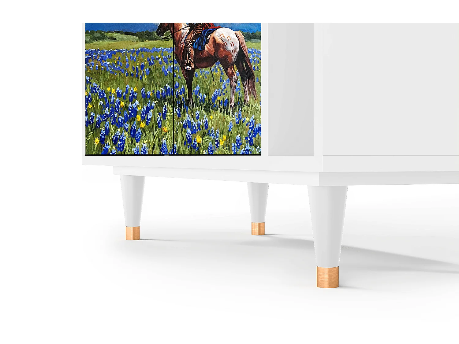 Dressoir - 96х110х41 cm - BS6 - Thunderheads by Dean, Wit