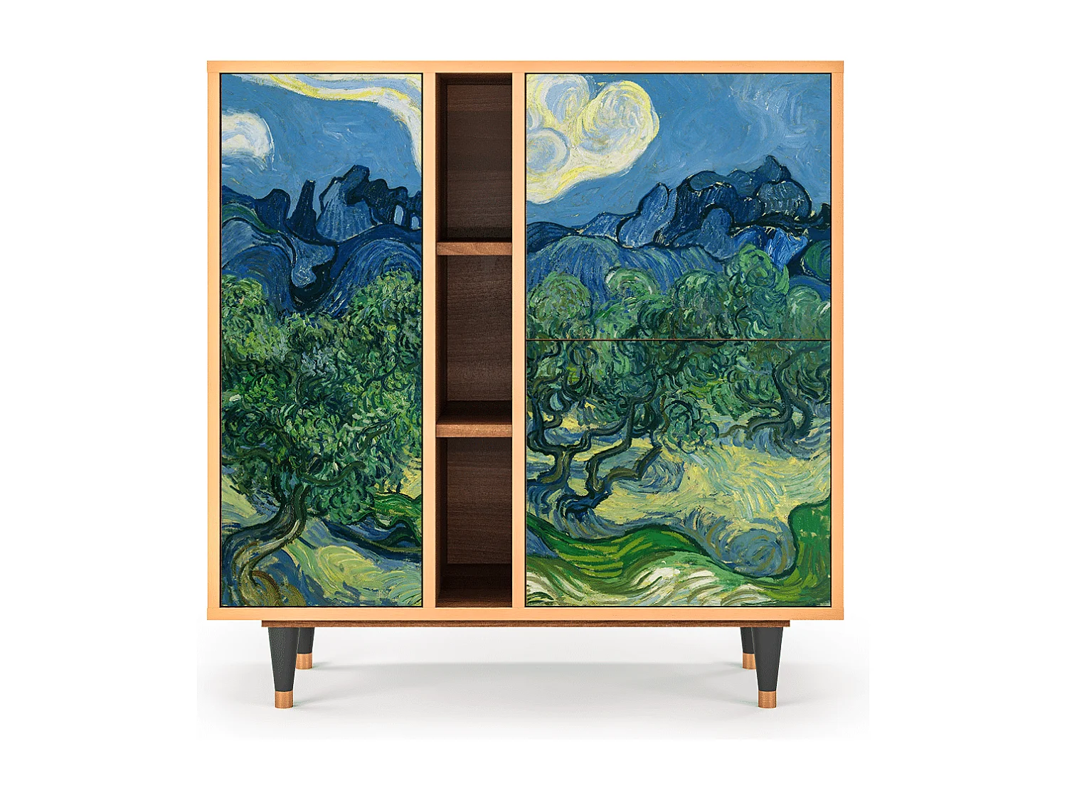 Dressoir - 94х96х41 cm - BS5 - The Oil Trees, Walnoot