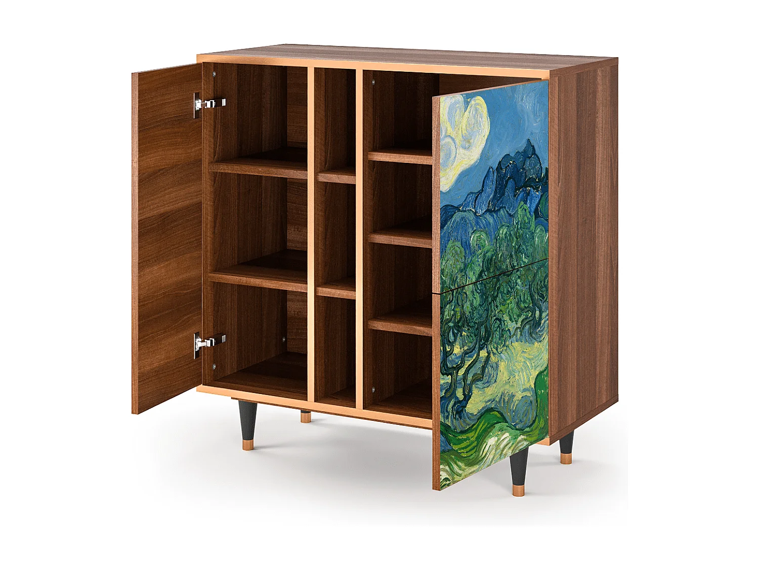Dressoir - 94х96х41 cm - BS5 - The Oil Trees, Walnoot