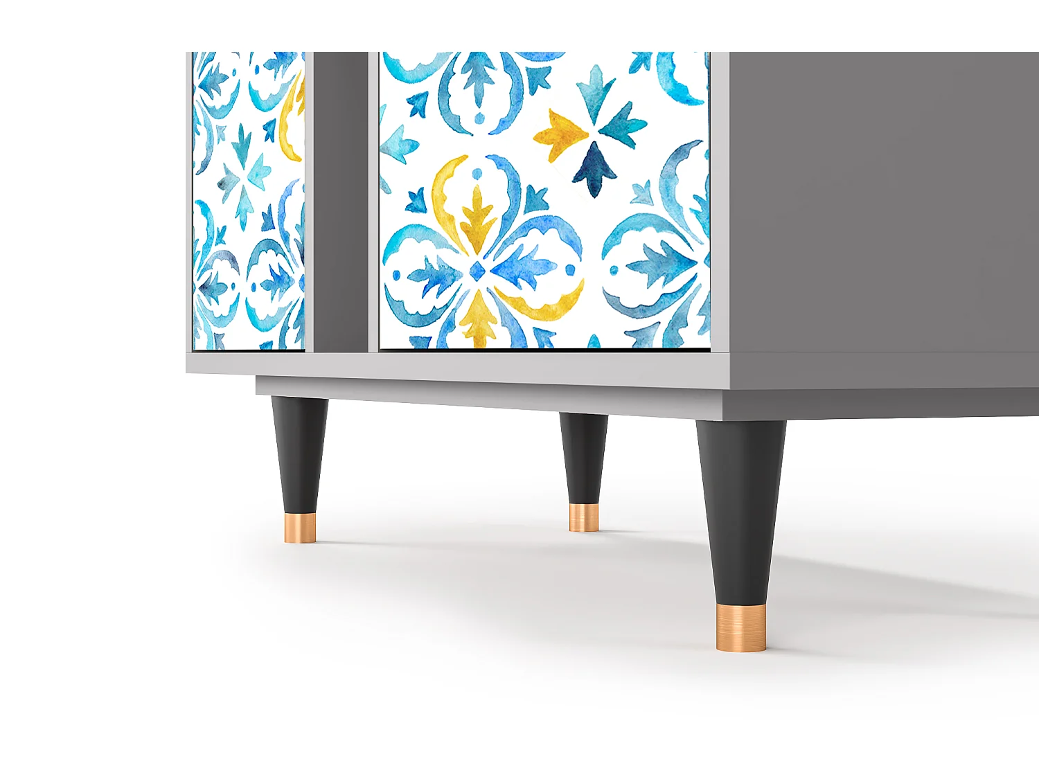 Buffet - 94х96х41 cm - BS5 - Lisbon Flover, Gris