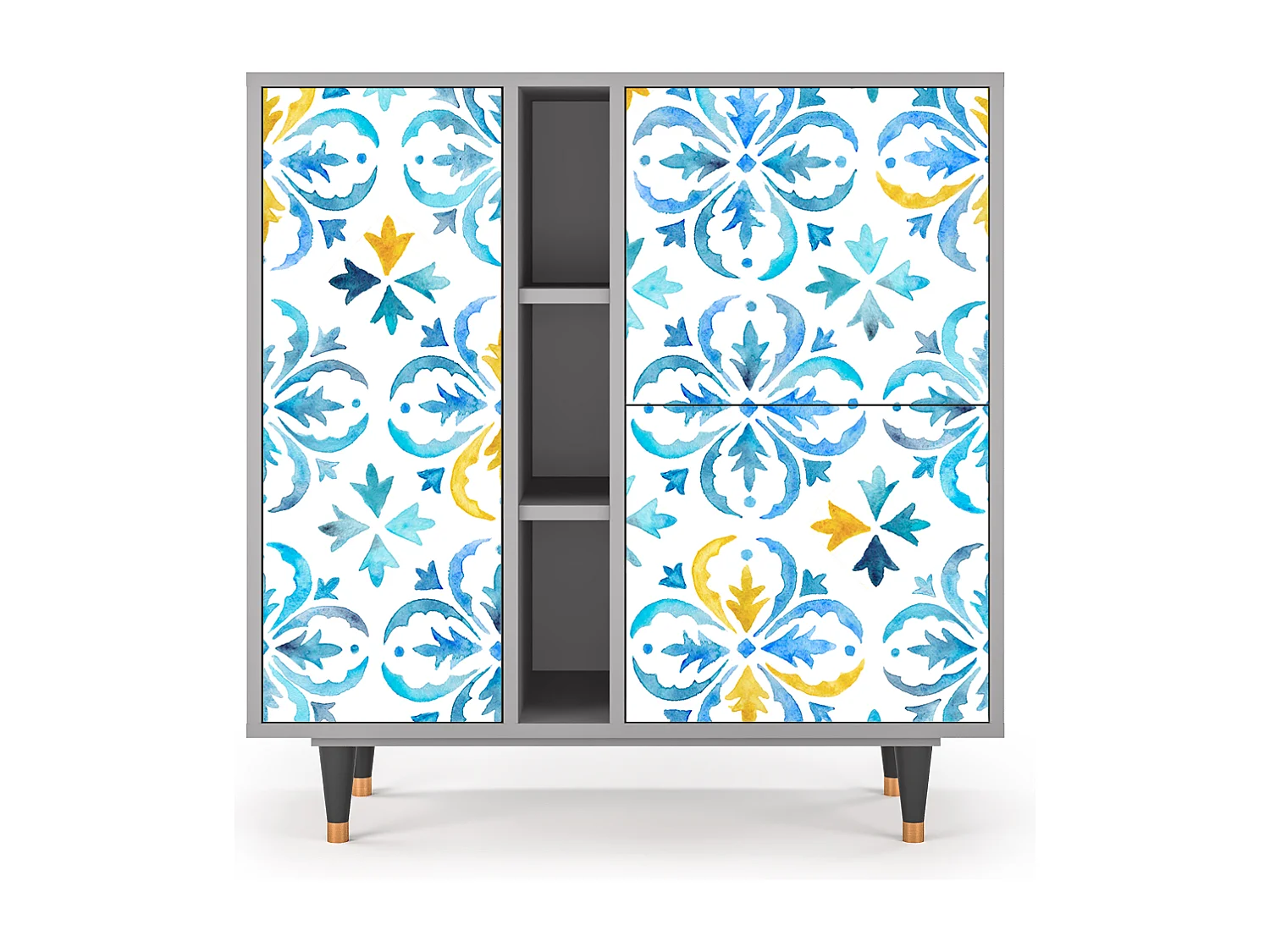 Buffet - 94х96х41 cm - BS5 - Lisbon Flover, Gris