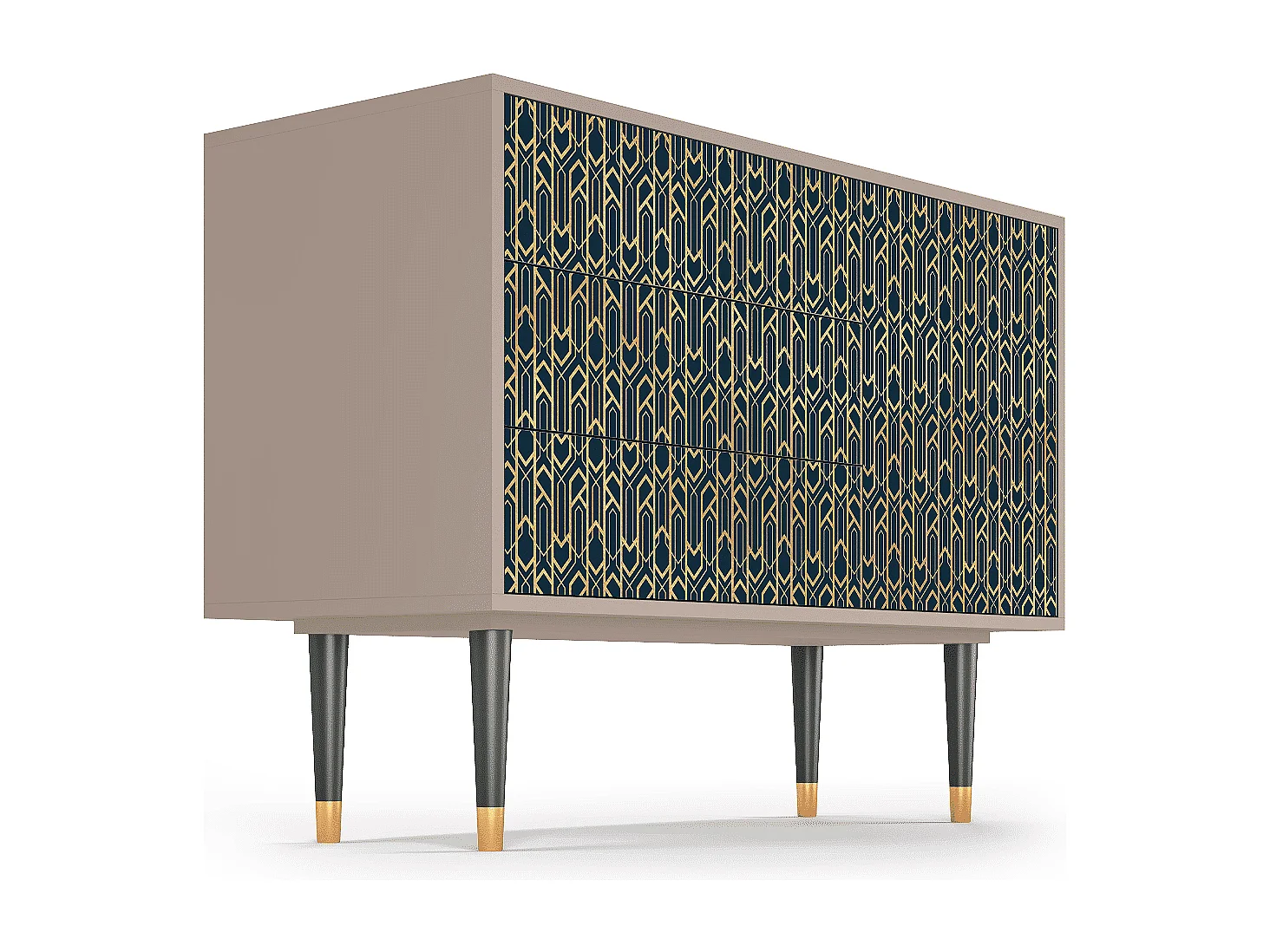 Aparador - 115х84х41 cm - S3 - Golden Empire, Latte