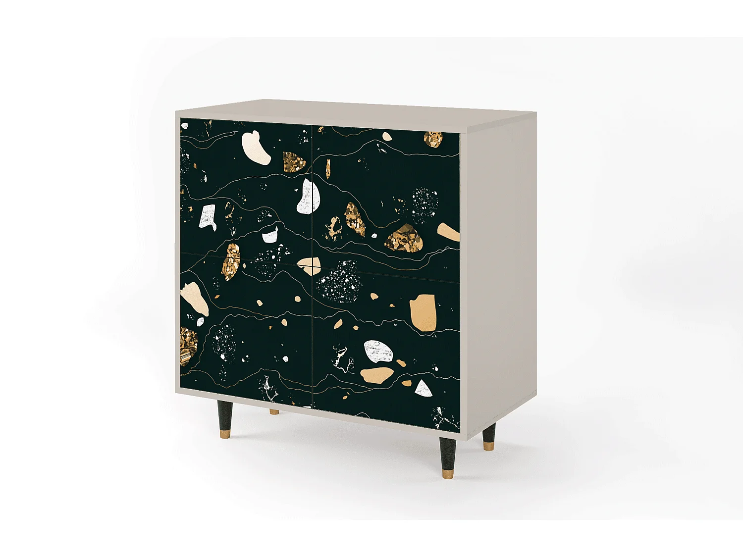 Aparador - 94x96x48 cm - BS3 - Space Rocks, Areia