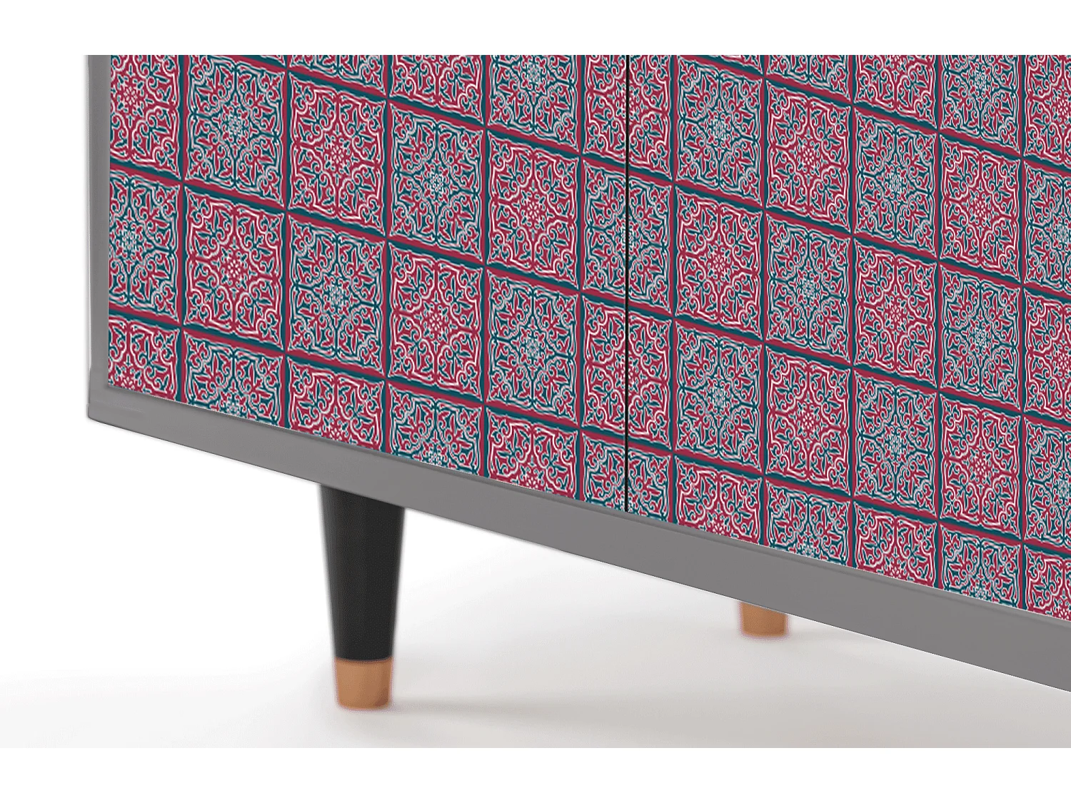 Buffet - 94x96x48 cm - BS3 - Riviera Mosaic, Gris