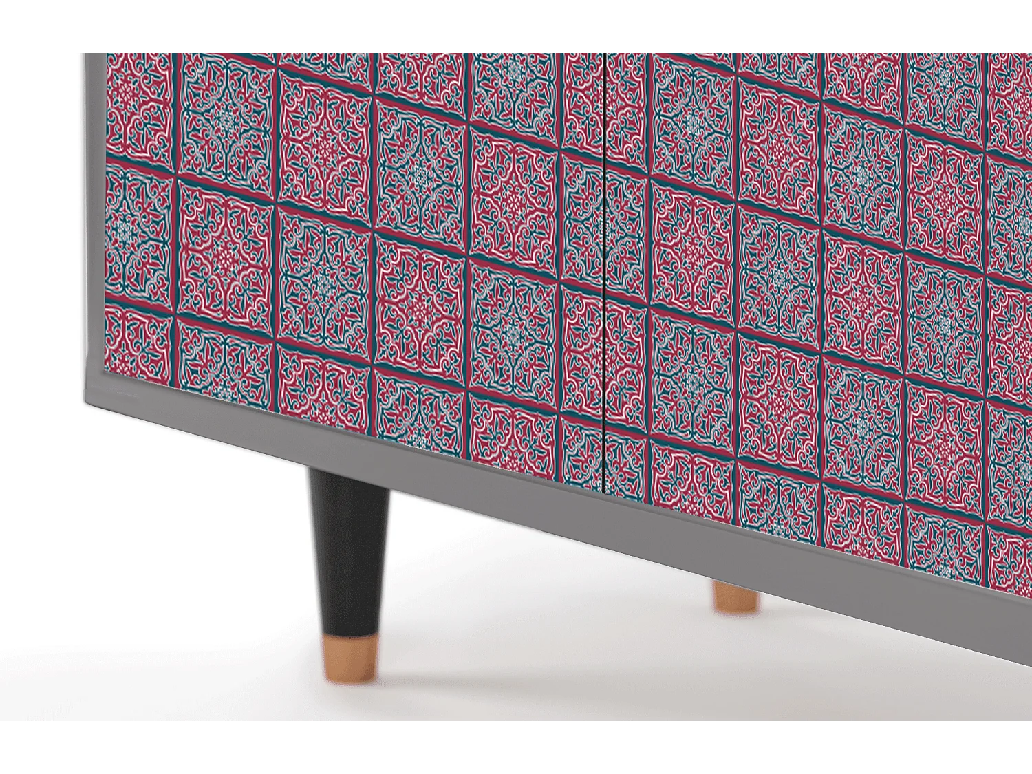 Buffet - 94x96x48 cm - BS3 - Riviera Mosaic, Gris