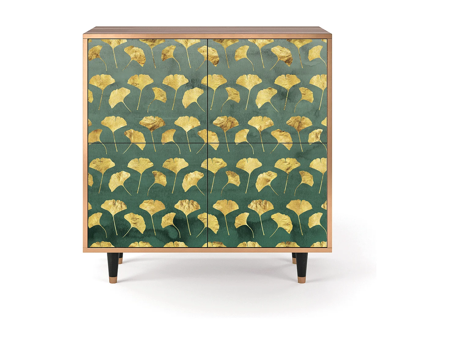 Buffet - 94x96x48 cm - BS3 - Gingko leaves, Noyer