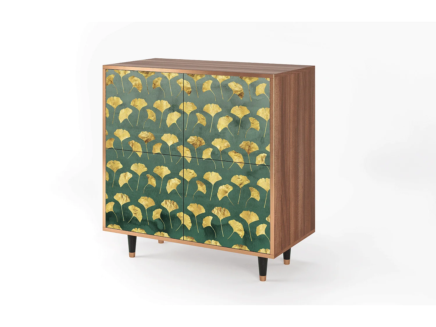 Buffet - 94x96x48 cm - BS3 - Gingko leaves, Noyer