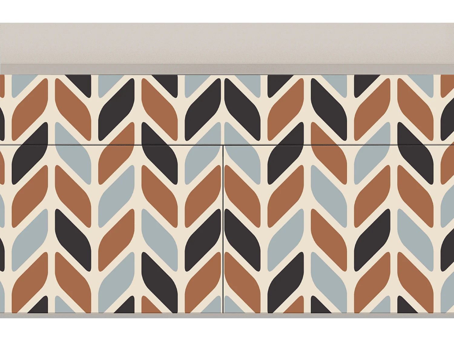 Aparador - 115x85x48 cm - BS4 - Beige Laure, Arena