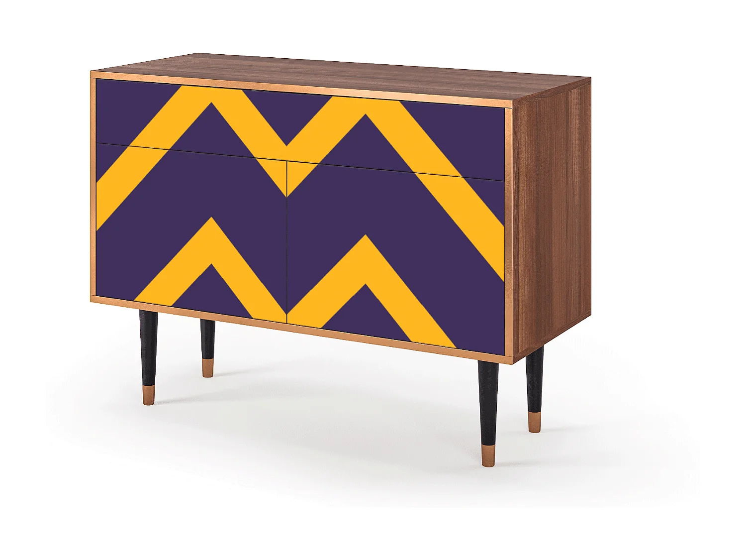 Buffet - 115x85x48 cm - BS4 - The Brightest Way, Noyer