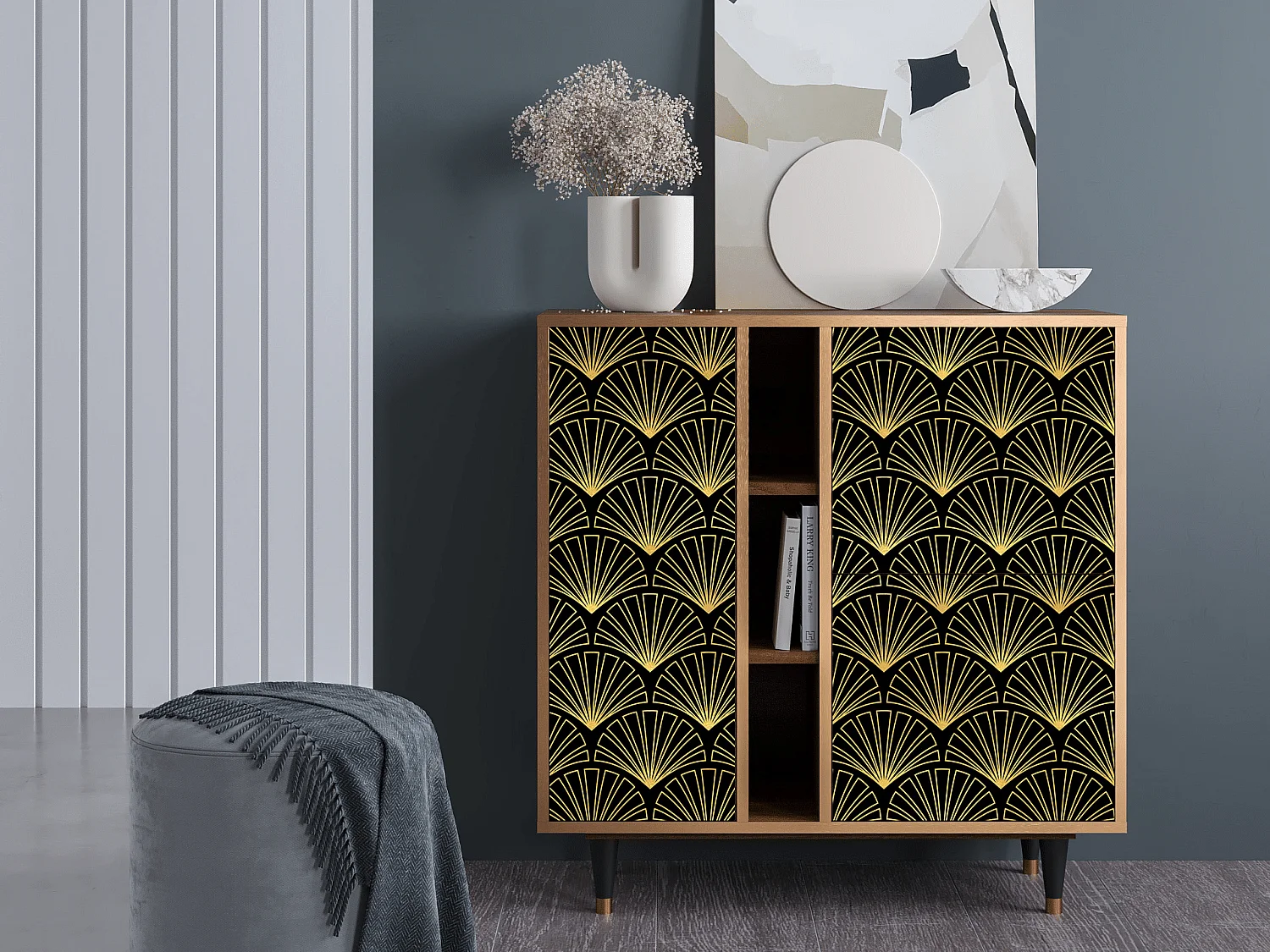 Buffet - 94х96х41 cm - BS5 - Bird of Juno, Noyer