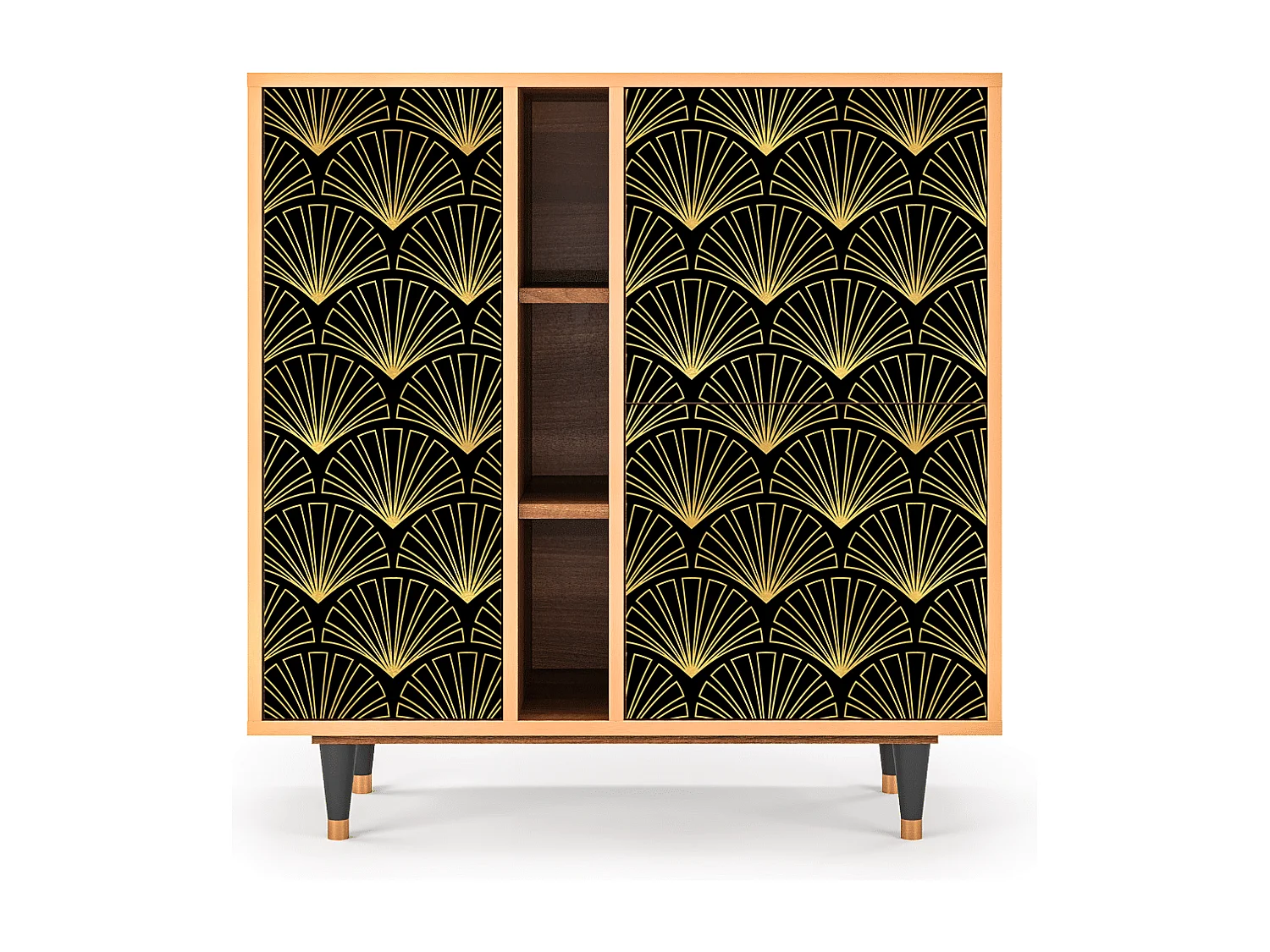 Credenza - 94х96х41 cm - BS5 - Bird of Juno, Noce