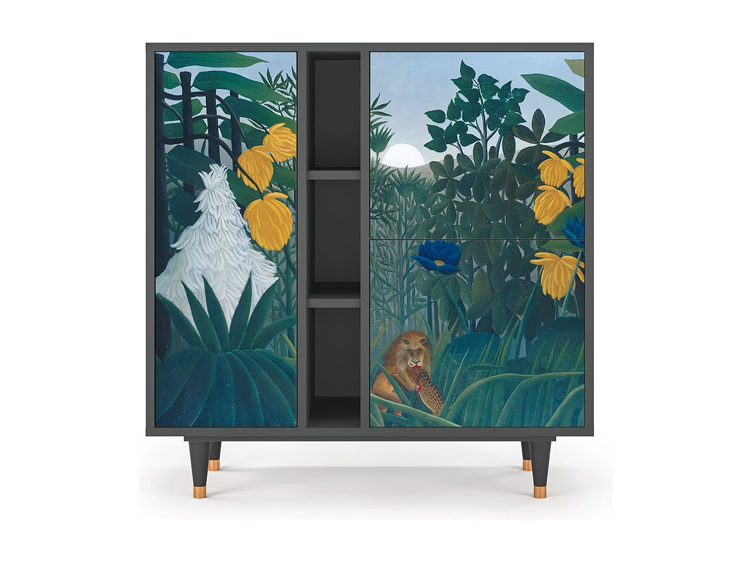 Dressoir - 94х96х41 cm - BS5 - The Repast of the Lion, Antraciet