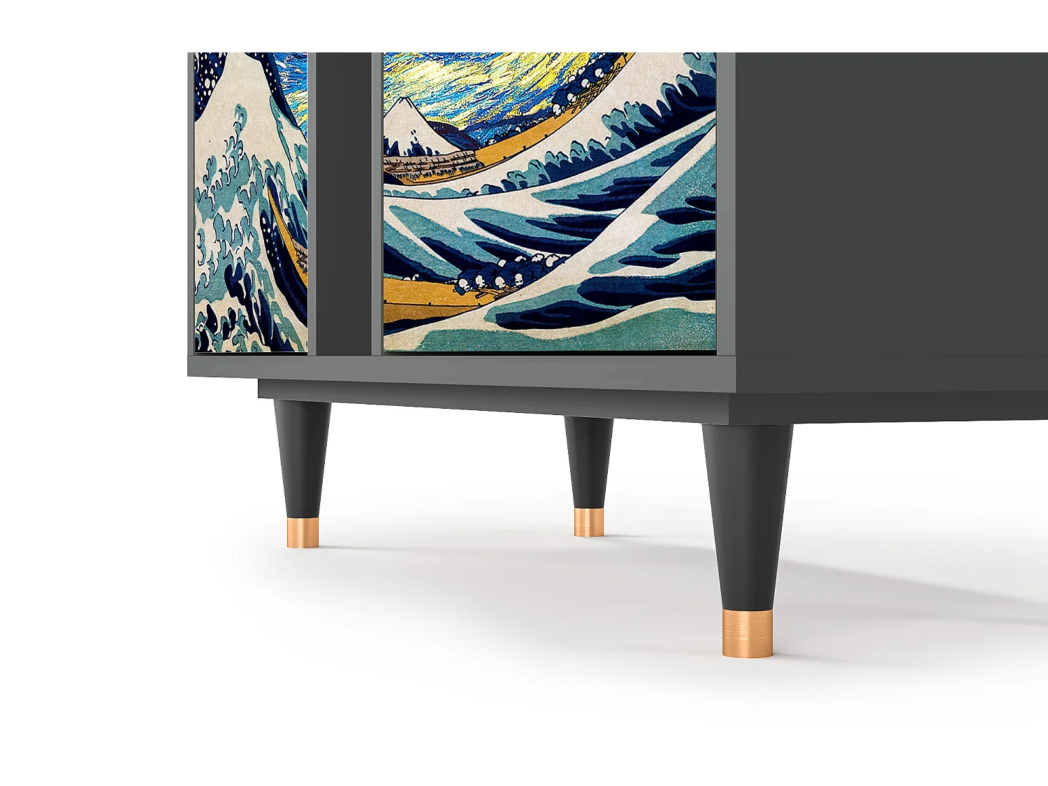Sideboard - 94х96х41 cm - BS5 - Great Wave, Anthrazit
