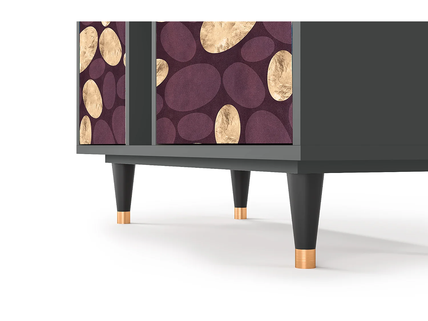 Kredens - 94х96х41 cm - BS5 - Fine Wine, Antracyt