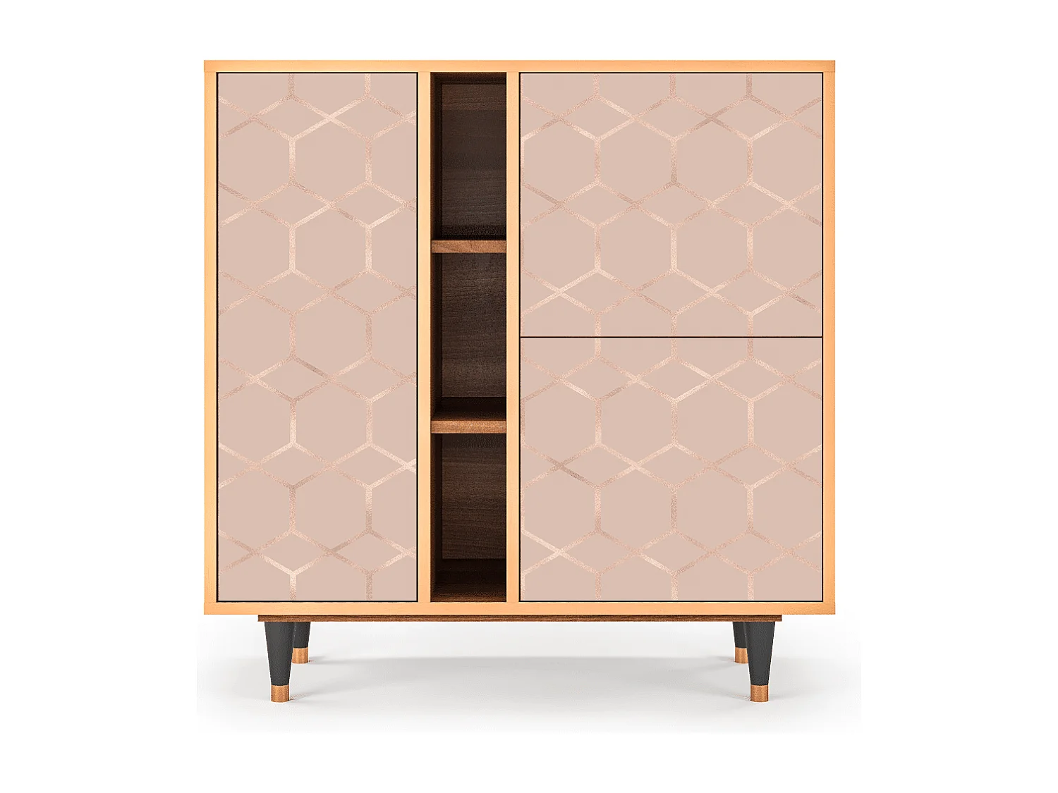 Buffet - 94х96х41 cm - BS5 - Rose Honeycomb, Noyer