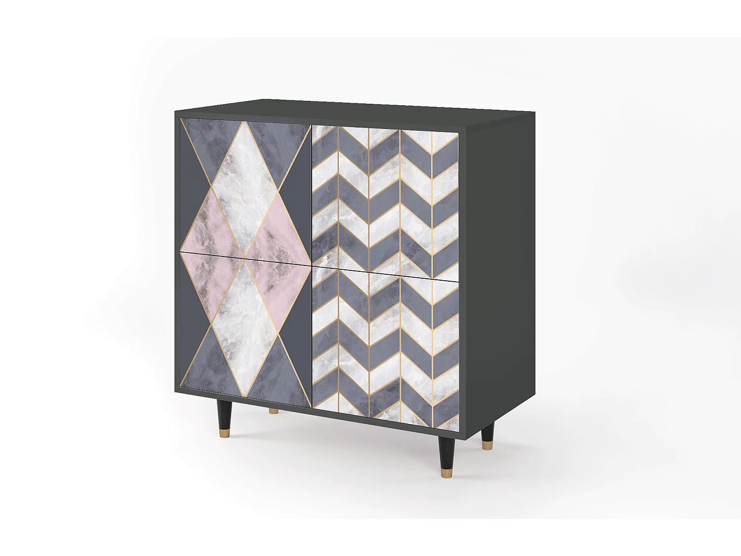 Buffet - 94x96x48 cm - BS3 - Ideal Harmony, Anthracite