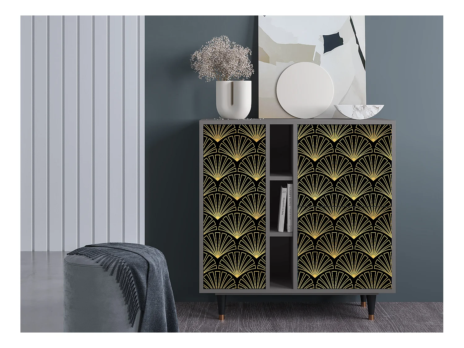Buffet - 94х96х41 cm - BS5 - Bird of Juno, Gris