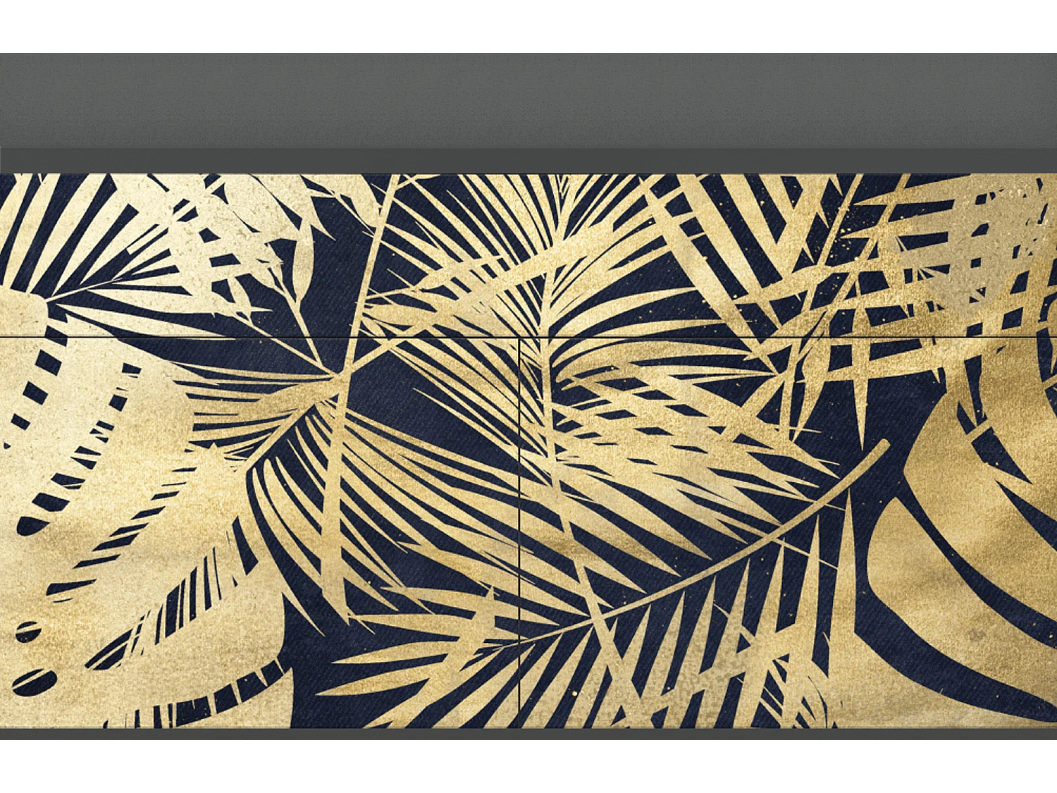 Dressoir - 115x85x48 cm - BS4 - Jungle Vibes, Antraciet