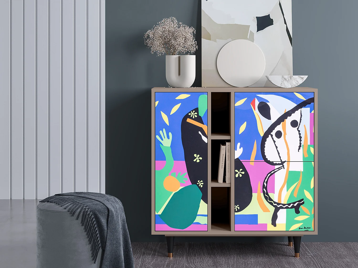 Buffet - 94х96х41 cm - BS5 - La Tristesse du Roi, Latte