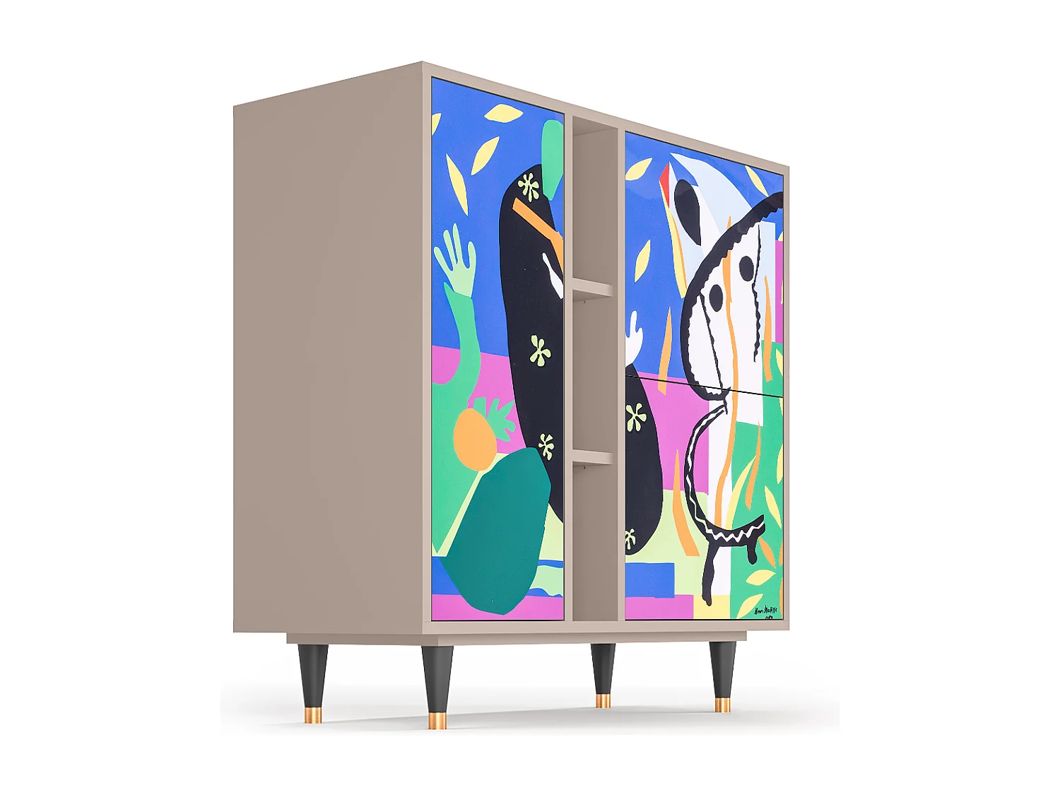 Buffet - 94х96х41 cm - BS5 - La Tristesse du Roi, Latte