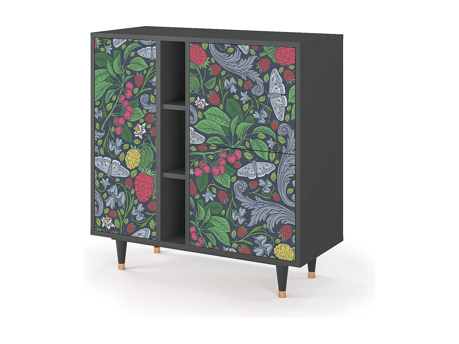 Buffet - 94х96х41 cm - BS5 - Summer Berries, Anthracite