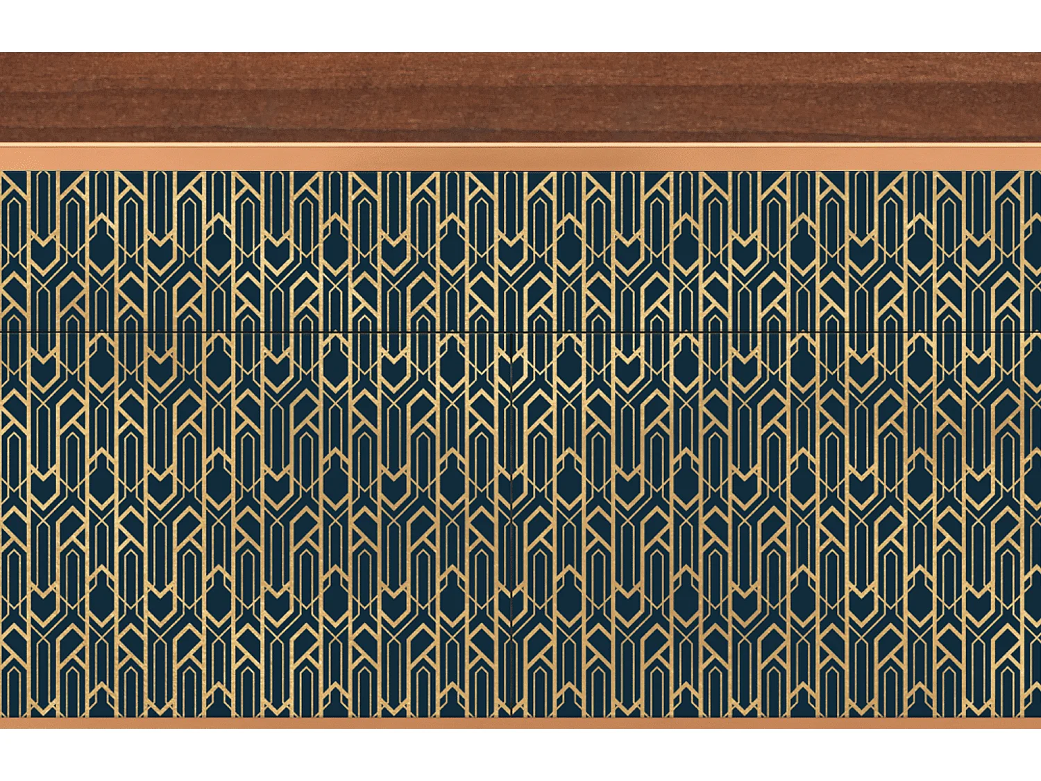 Kredens - 115x85x48 cm - BS4 - Golden Empire, Orzech