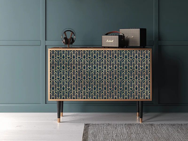 Credenza - 115x85x48 cm - BS4 - Golden Empire, Noce