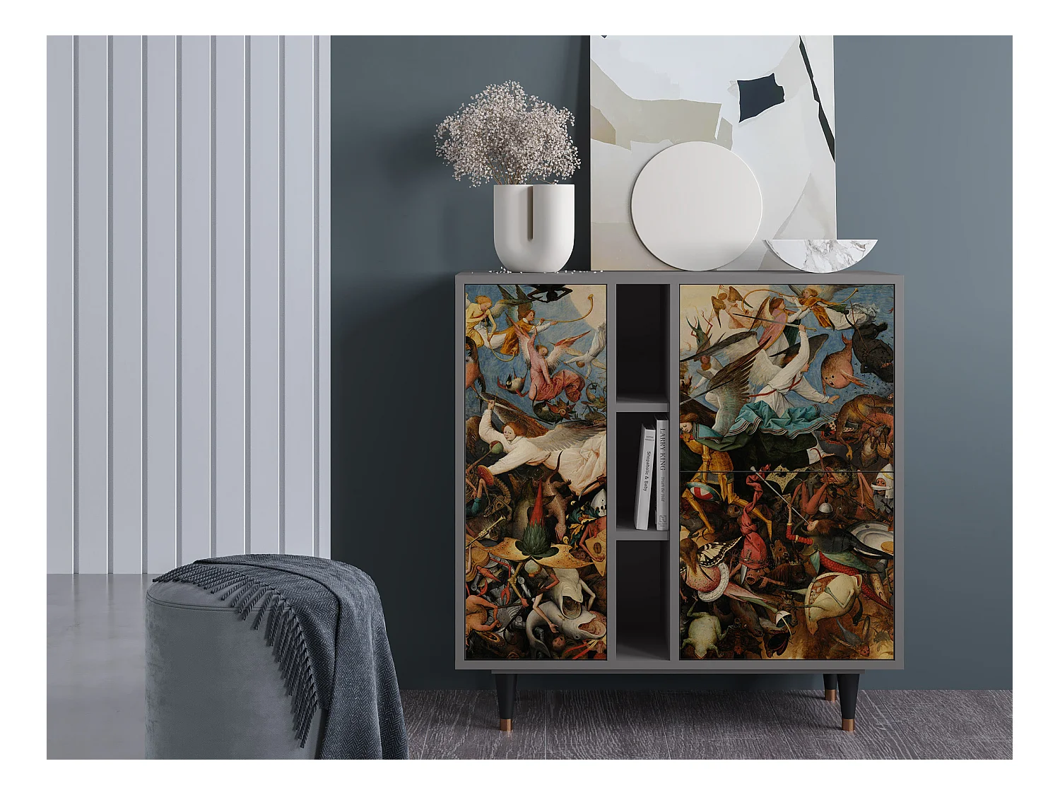 Buffet - 94х96х41 cm - BS5 - The Fall, Gris