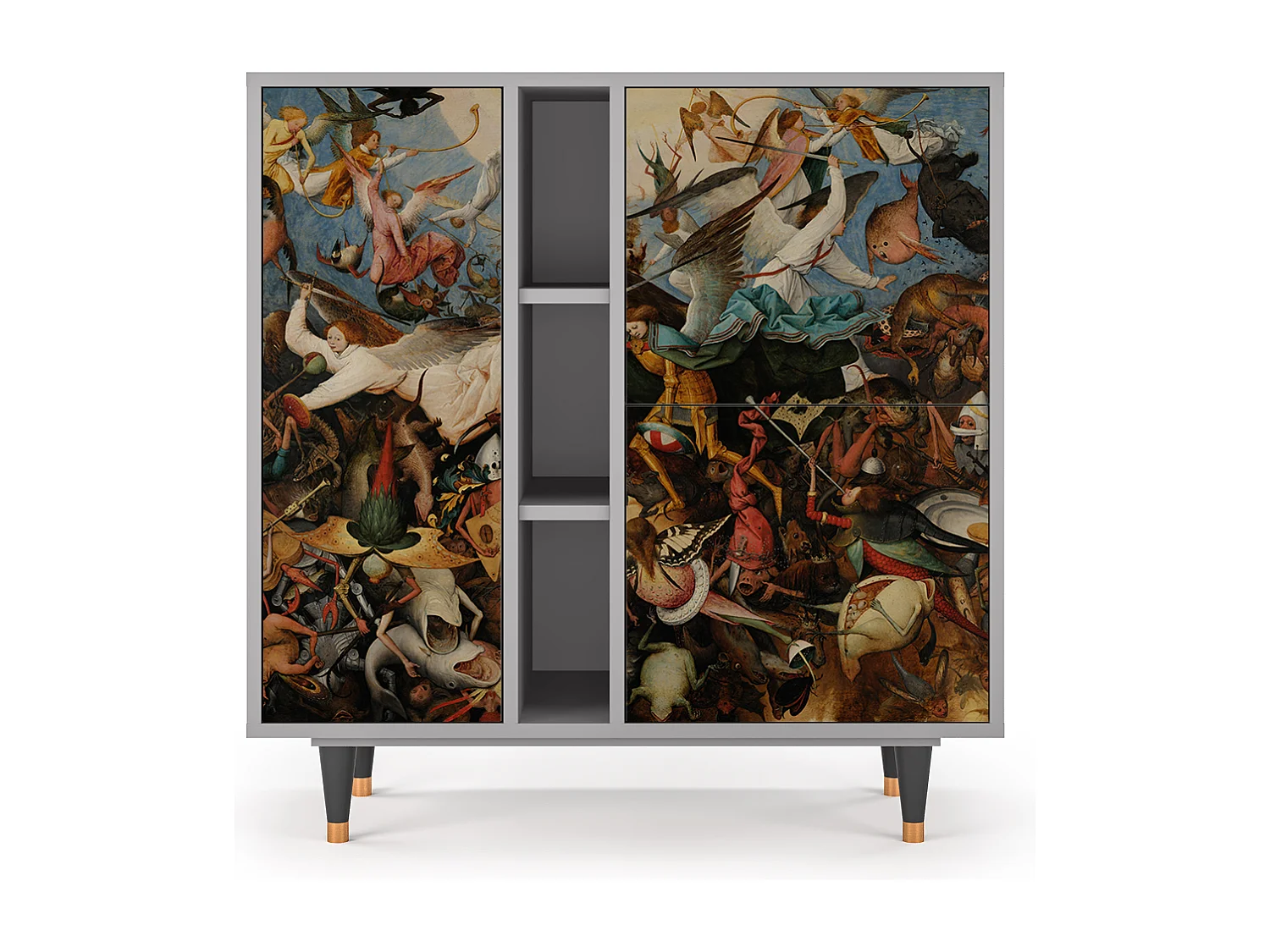 Aparador - 94х96х41 cm - BS5 - The Fall, Gris