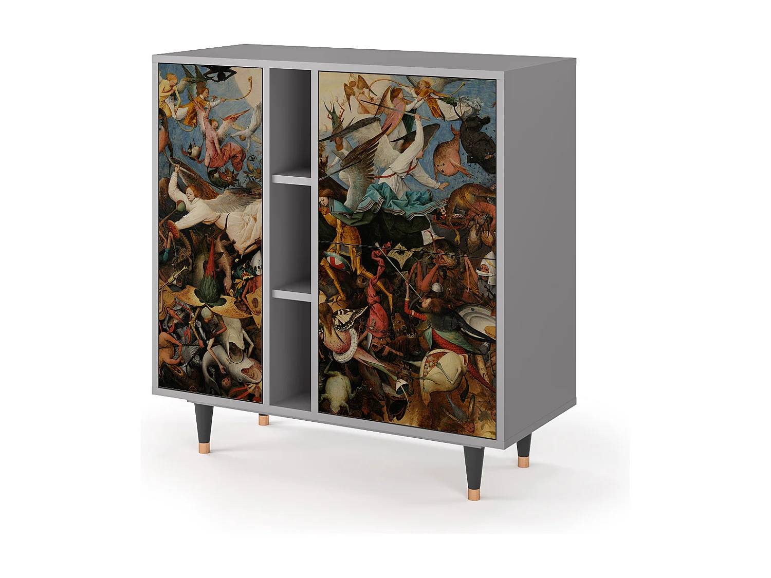 Aparador - 94х96х41 cm - BS5 - The Fall, Gris