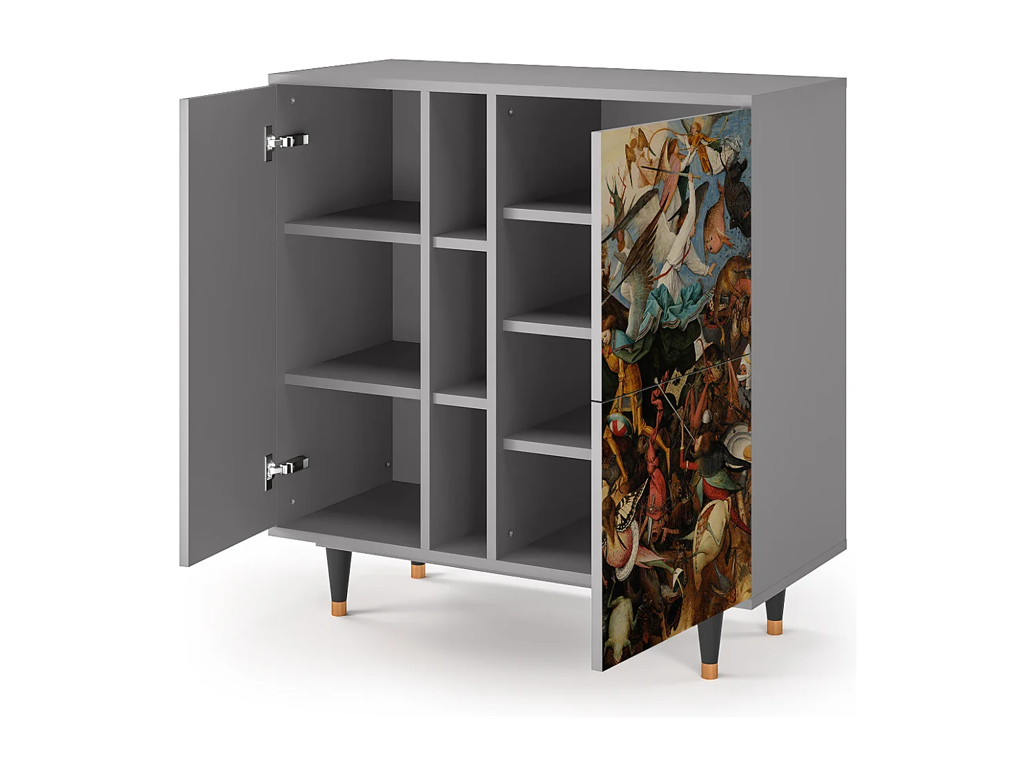 Aparador - 94х96х41 cm - BS5 - The Fall, Gris