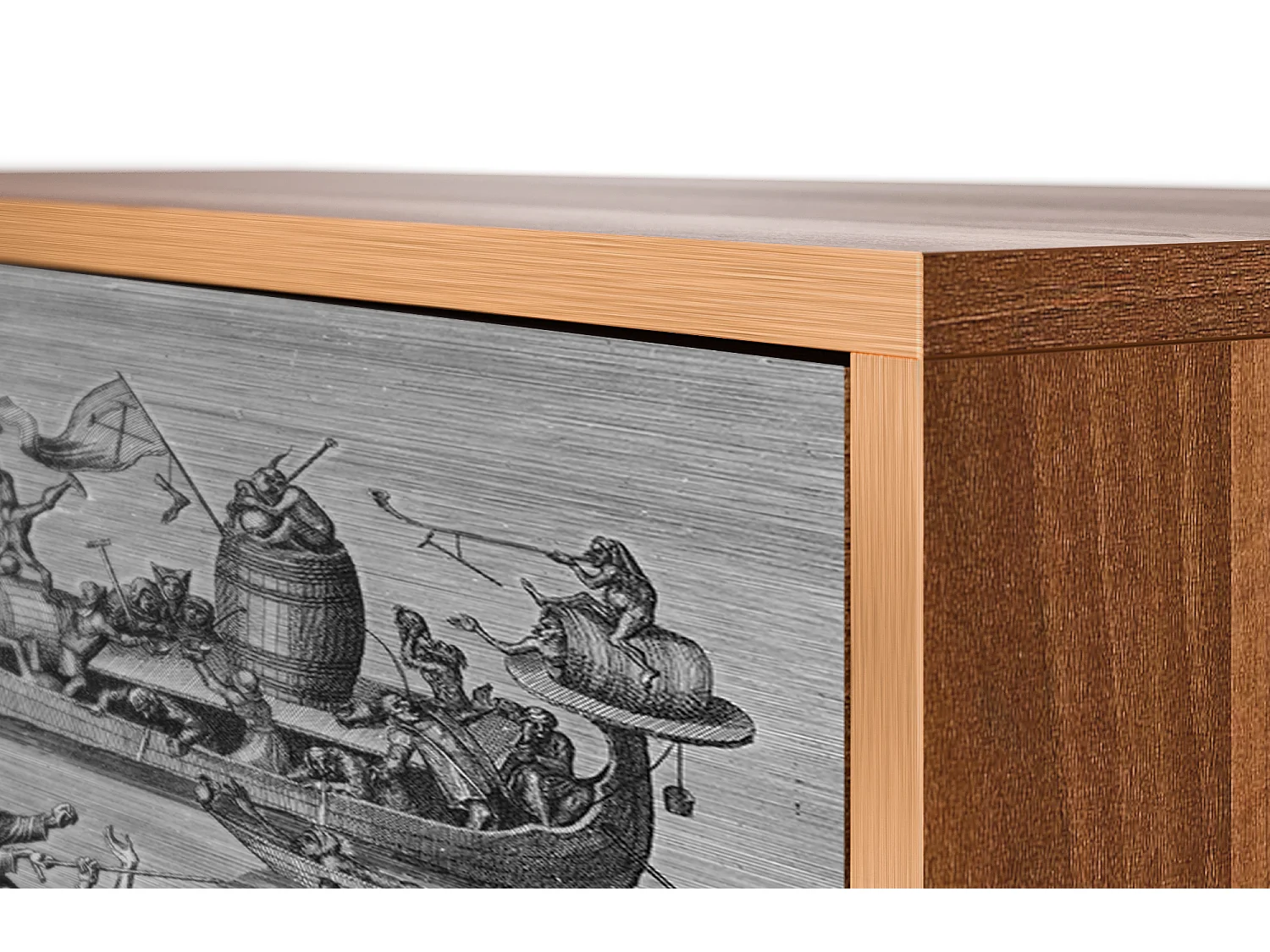 Kredens - 115х84х41 cm - S3 - Saint Martin, Orzech