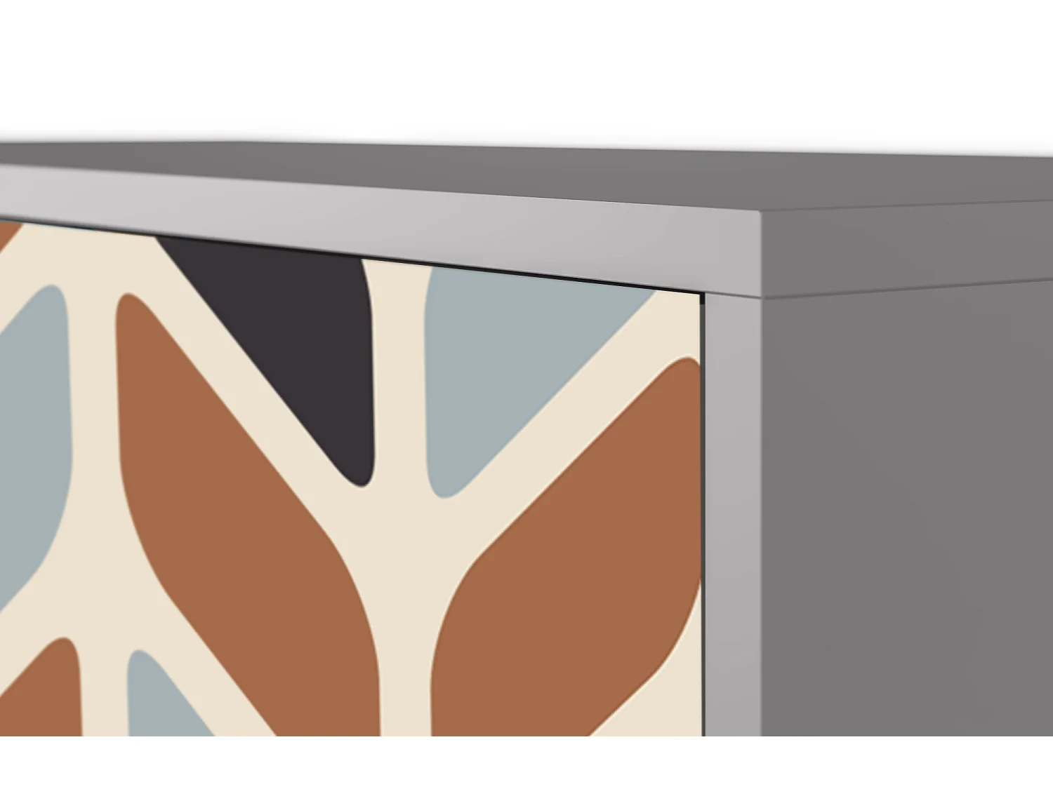 Dressoir - 115х84х41 cm - S3 - Beige Laure, Grijs