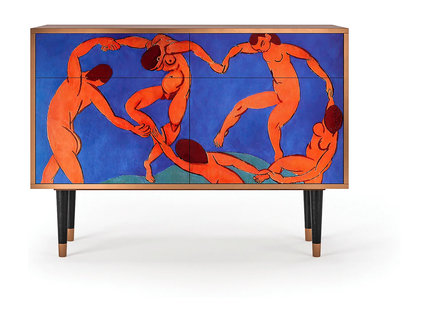 Buffet - 115x85x48 cm - BS4 - The Dance by Matisse , Noyer