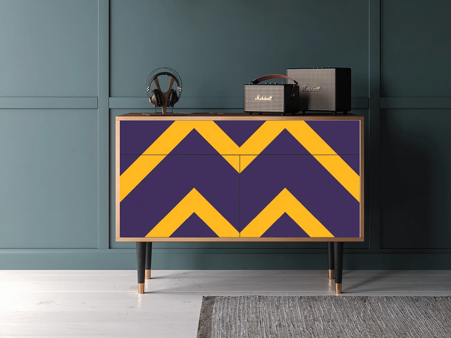 Dressoir - 115x85x48 cm - BS4 - The Brightest Way, Zand