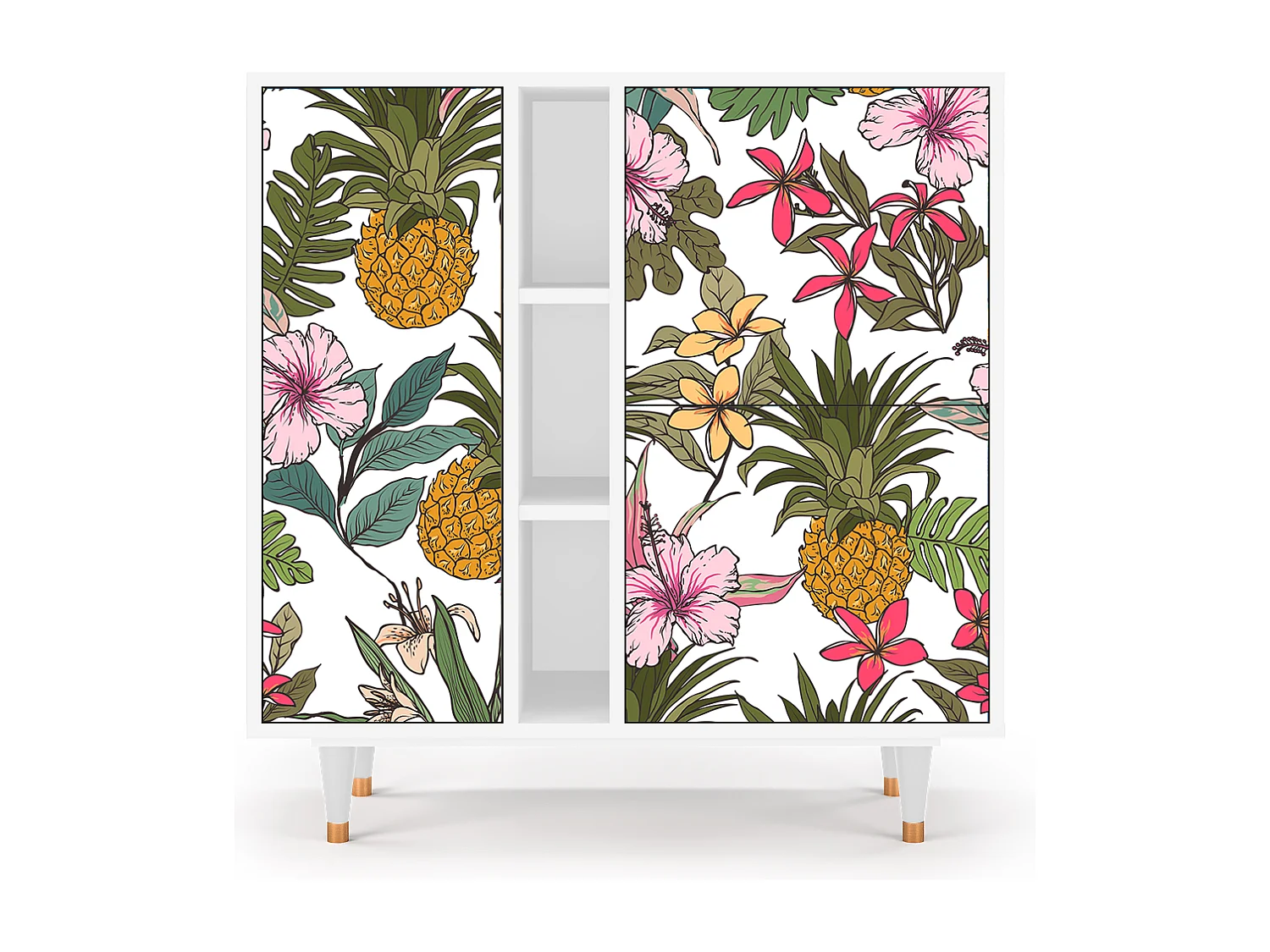 Dressoir - 94х96х41 cm - BS5 - Estival Fruit, Wit