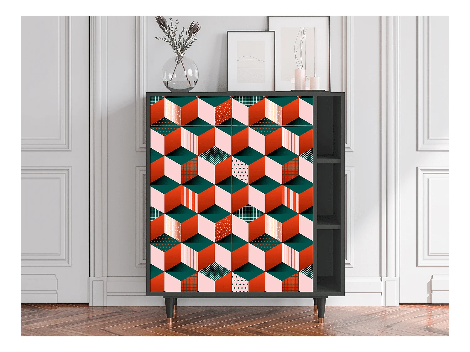Credenza - 96х110х41 cm - BS6 - Pepsi-Cola, Antracite