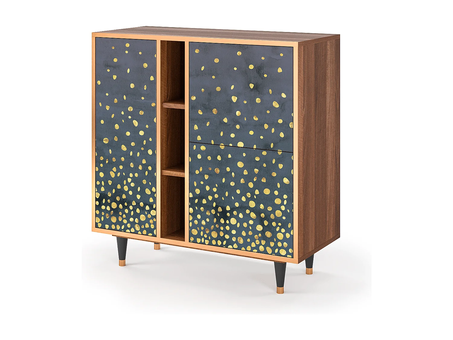 Buffet - 94х96х41 cm - BS5 - Foggy Lights, Noyer