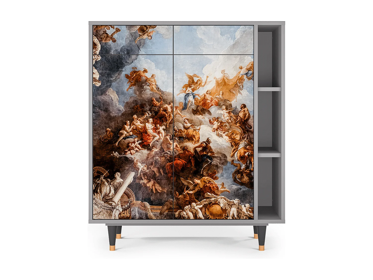 Buffet - 96х110х41 cm - BS6 - Versailles, Gris