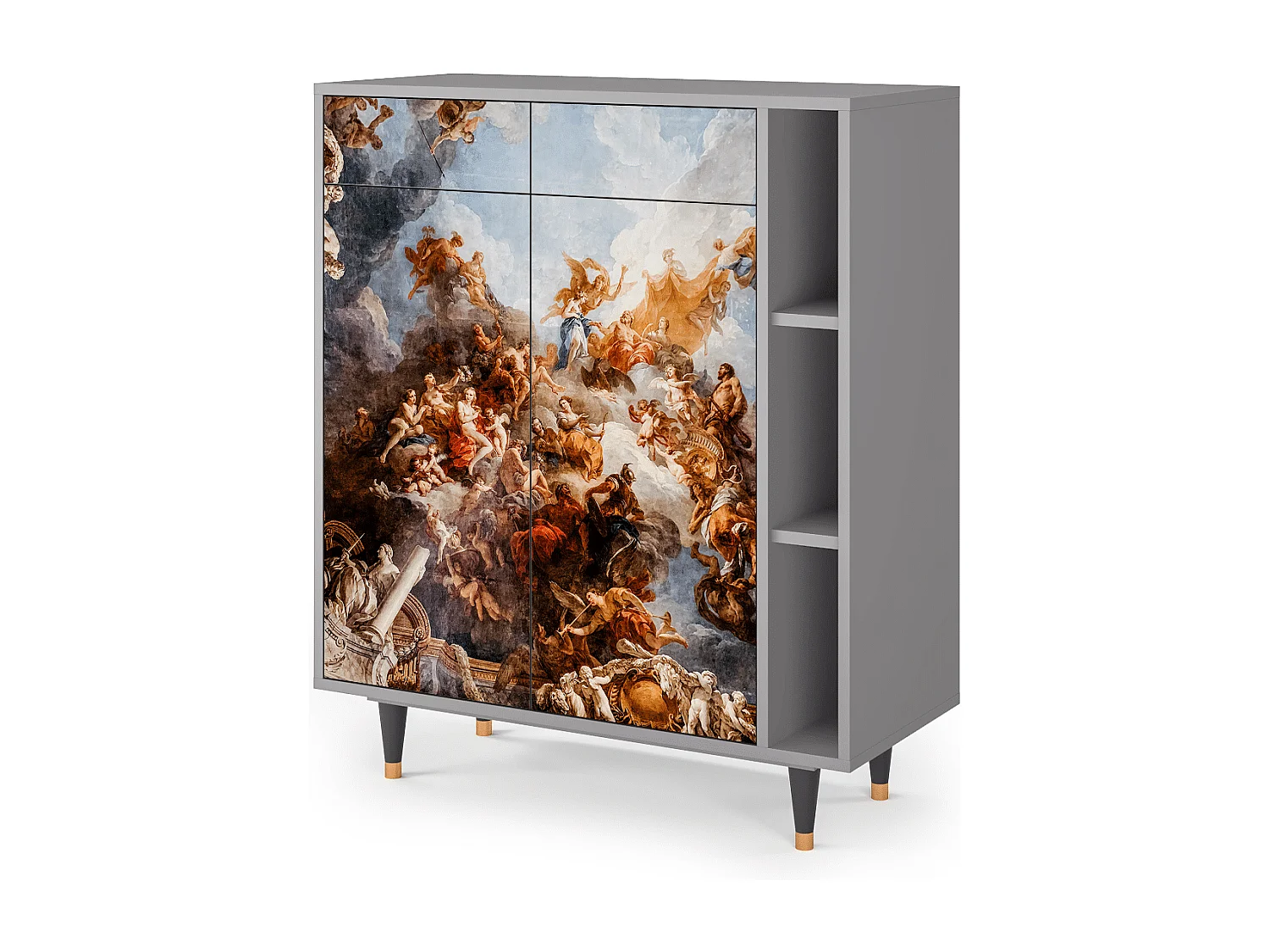 Aparador - 96х110х41 cm - BS6 - Versailles, Cinza