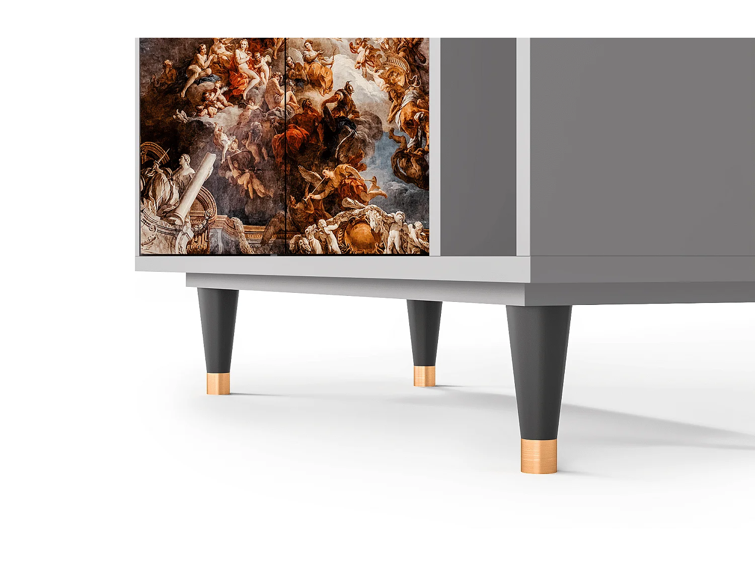 Aparador - 96х110х41 cm - BS6 - Versailles, Cinza