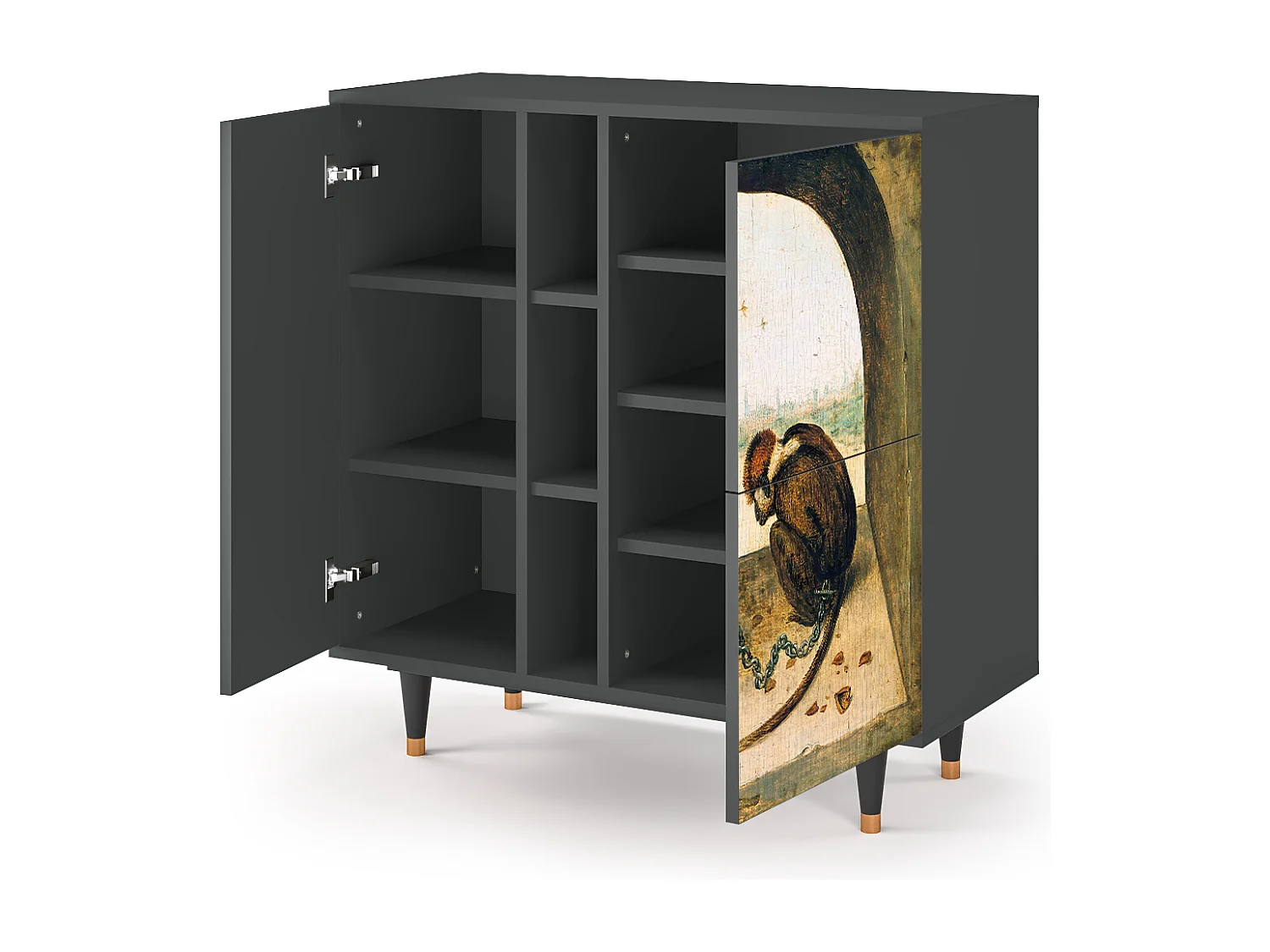 Aparador - 94х96х41 cm - BS5 - Two Monkeys, Antracita