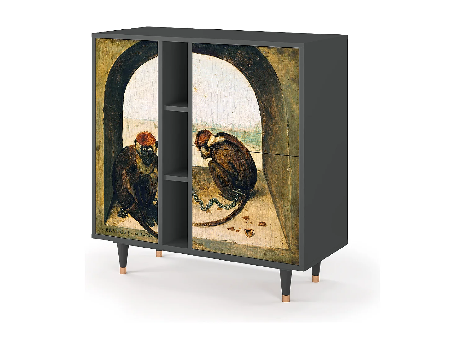 Buffet - 94х96х41 cm - BS5 - Two Monkeys, Anthracite