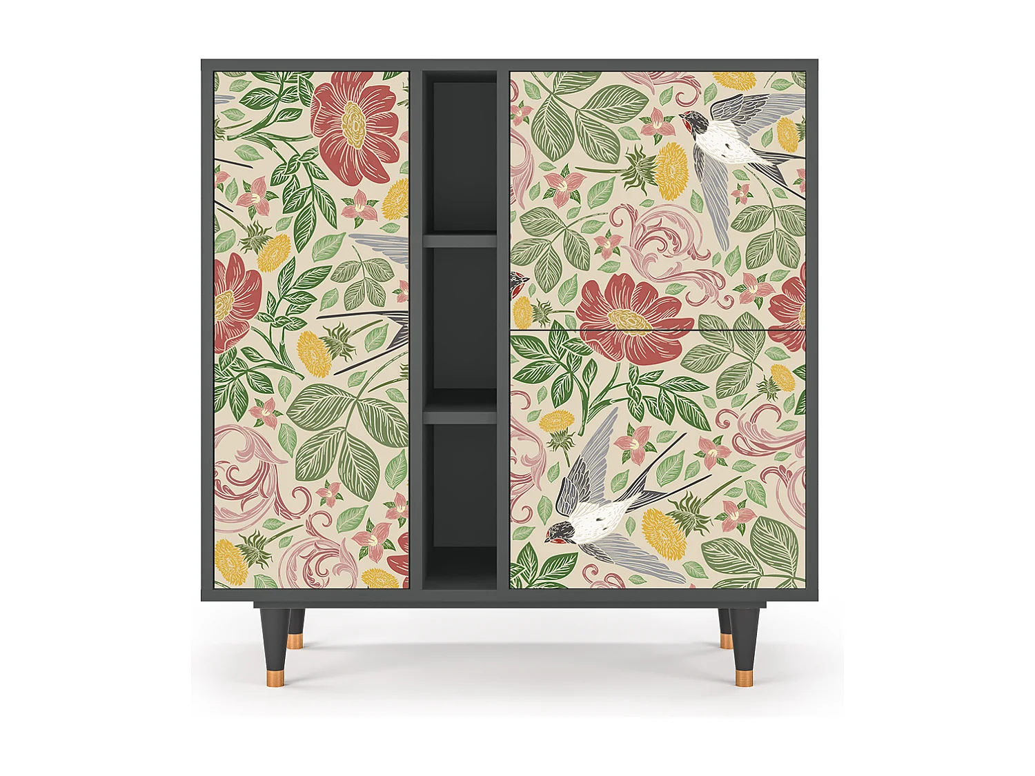 Credenza - 94х96х41 cm - BS5 - Spring Swallow, Antracite