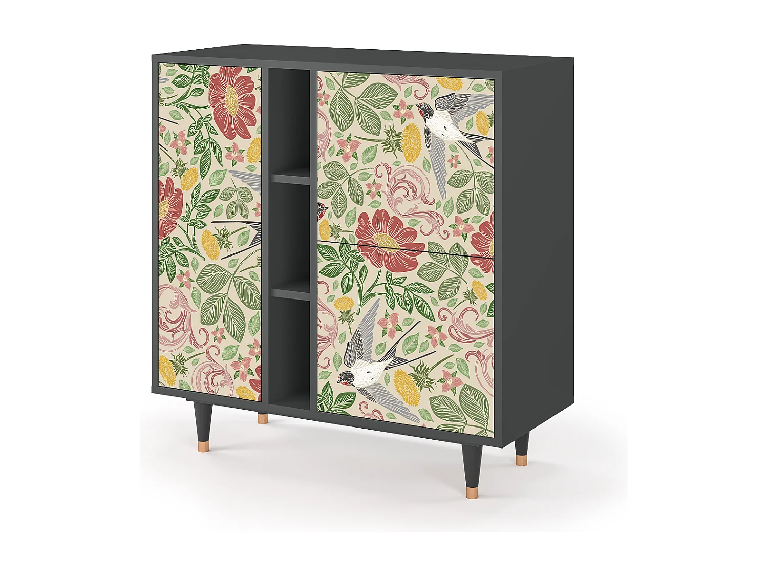 Credenza - 94х96х41 cm - BS5 - Spring Swallow, Antracite