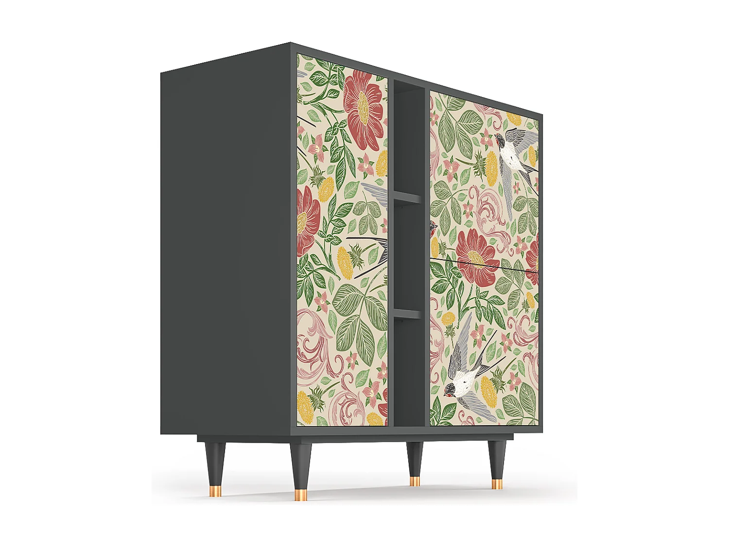 Credenza - 94х96х41 cm - BS5 - Spring Swallow, Antracite