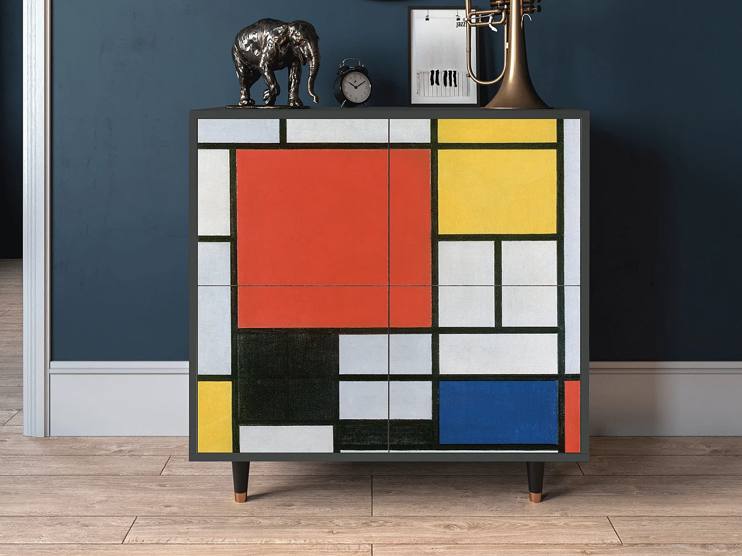 Buffet - 94x96x48 cm - BS3 - Composition, Anthracite