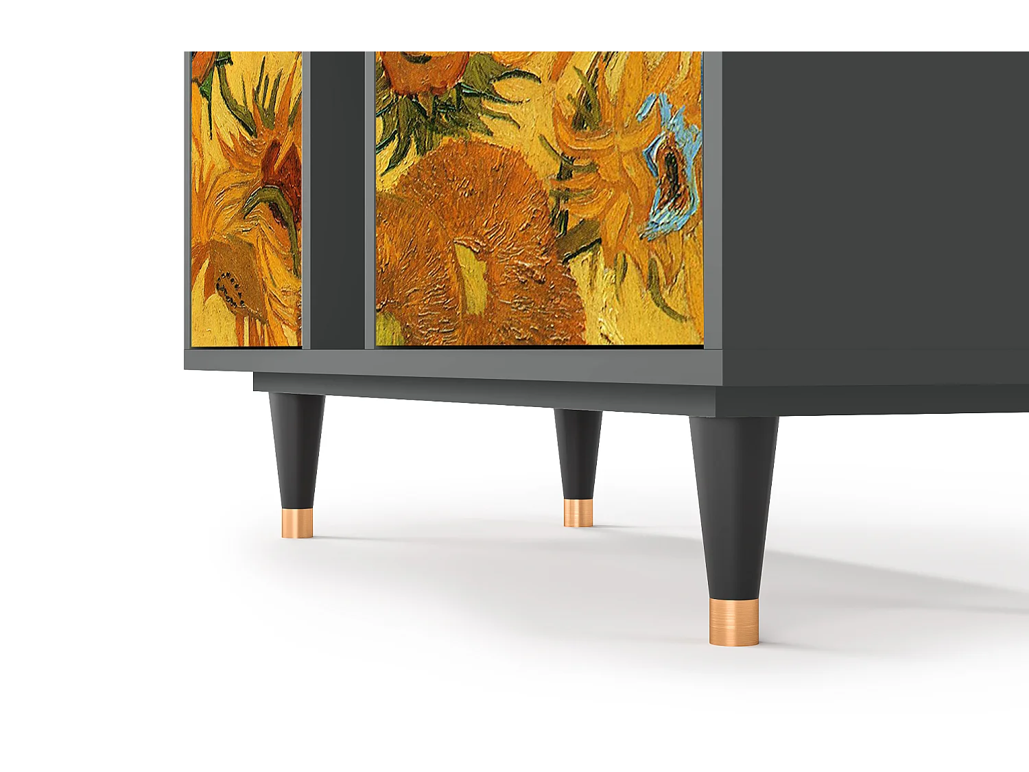 Aparador - 94х96х41 cm - BS5 - Sunflowers, Antracite