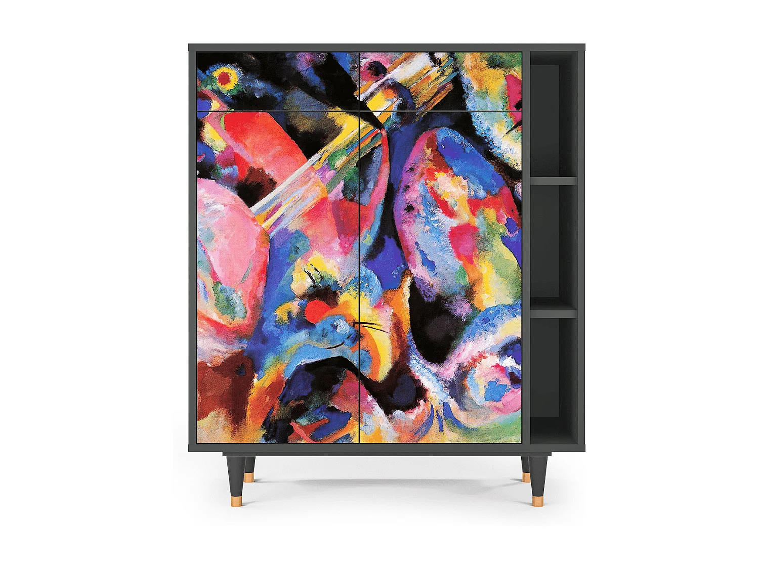 Buffet - 96х110х41 cm - BS6 - Kandinsky, Anthracite